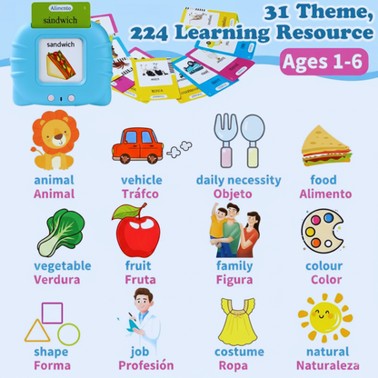 Todulo™ Bilingual Talking Flash Cards